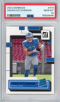 Graded 2022 Panini Donruss Aidan Hutchinson #313 Rookie RC Football Card PSA 10