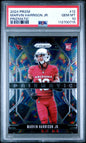 Graded 2024 Panini Prizm Marvin Harrison Jr #12 Prizmatic Rookie RC Football Card PSA 10 Gem Mint