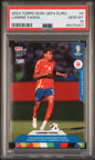 Graded 2024 Topps Now Lamine Yamal #5 UEFA Euro Championship Record: Youngest Player in Tournament History Rookie RC Soccer Card PSA 10 Gem Mint