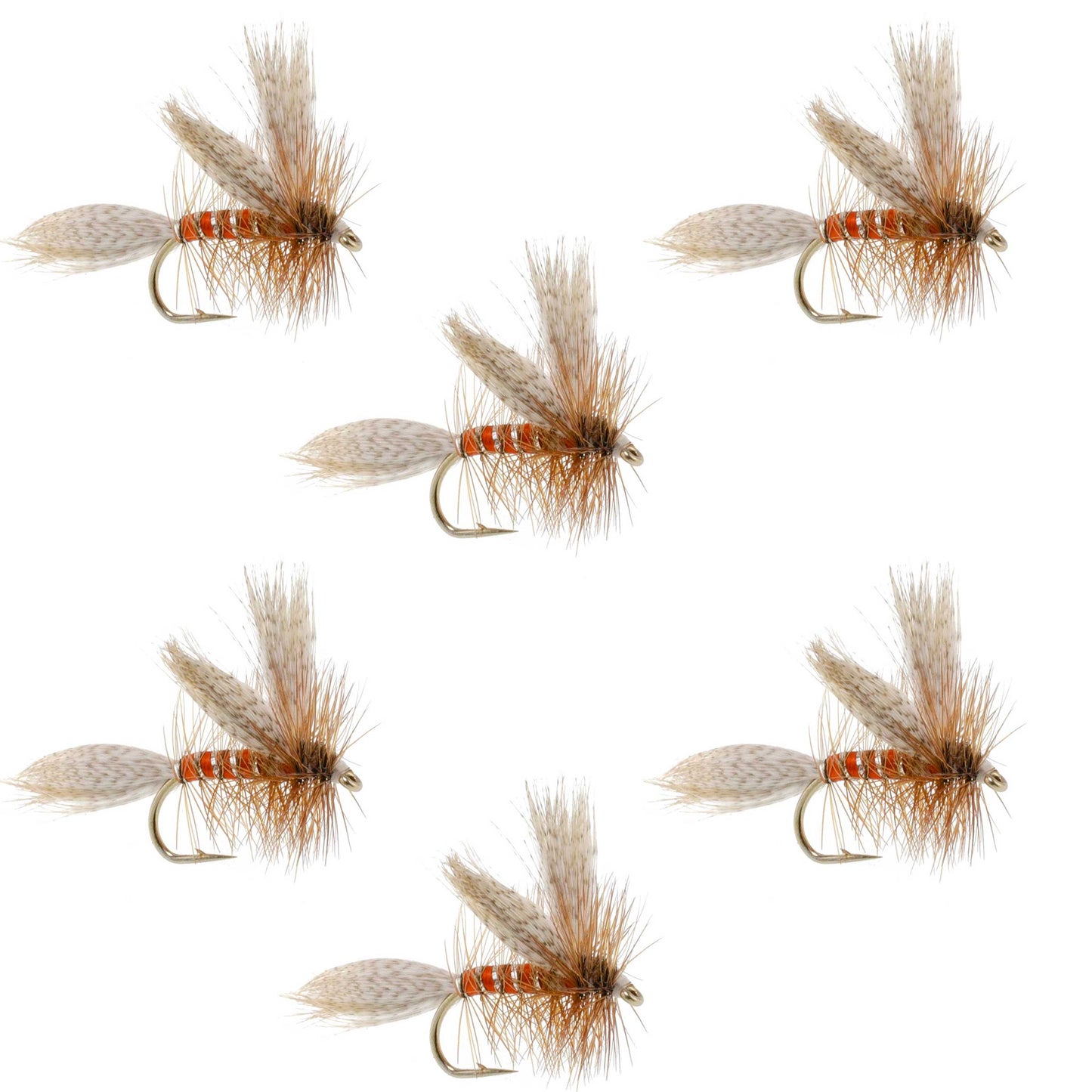 Queen Of The Waters Classic Dry Fly - 6 Flies Size 14