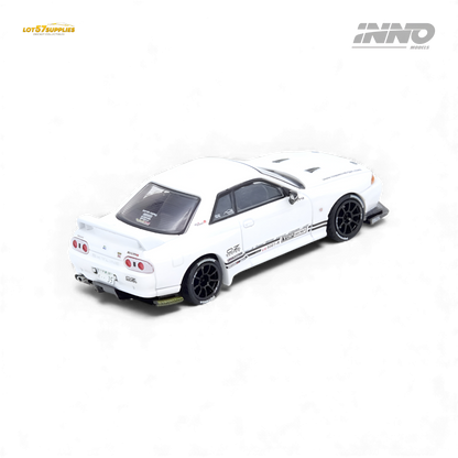 INNO64 Top Secret VR32 GT-R White 1:64