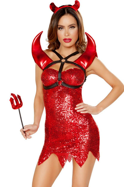 Sexy Glamorous Devil Costume