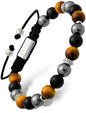 Triple Protection Beaded Bracelet - Mykonos