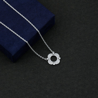 Certified Lab Grown Diamond Nature Inspired Necklace