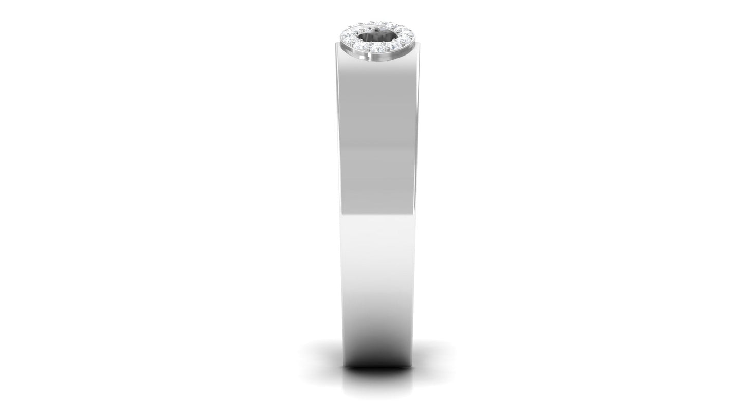 Certified Natural Diamond Infinity Band Ring