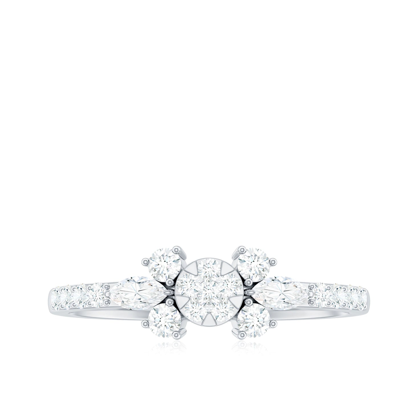 Certified Real Diamond Promise Ring