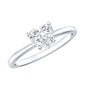 1.5 CT Heart Shape Certified Moissanite Engagement Ring