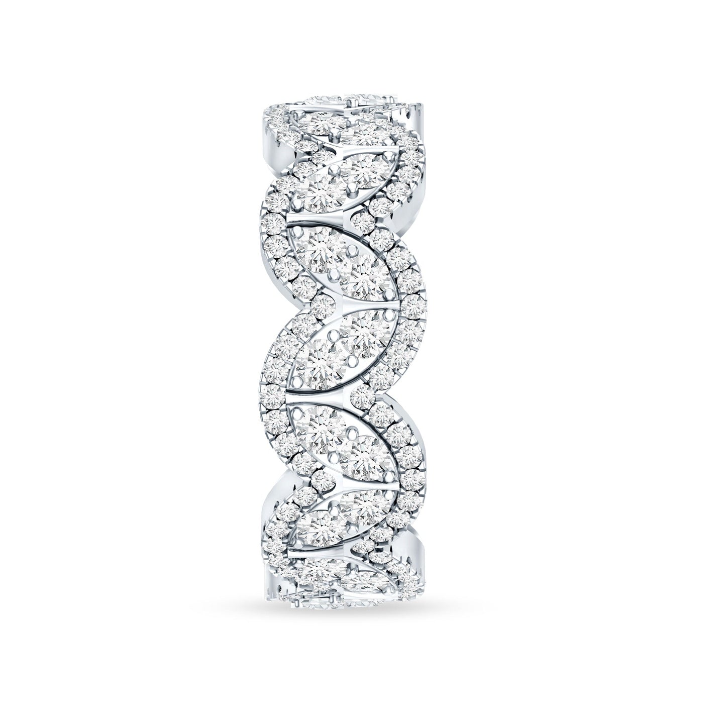 Certified Lab Diamond Vintage Inspired Wedding Ring