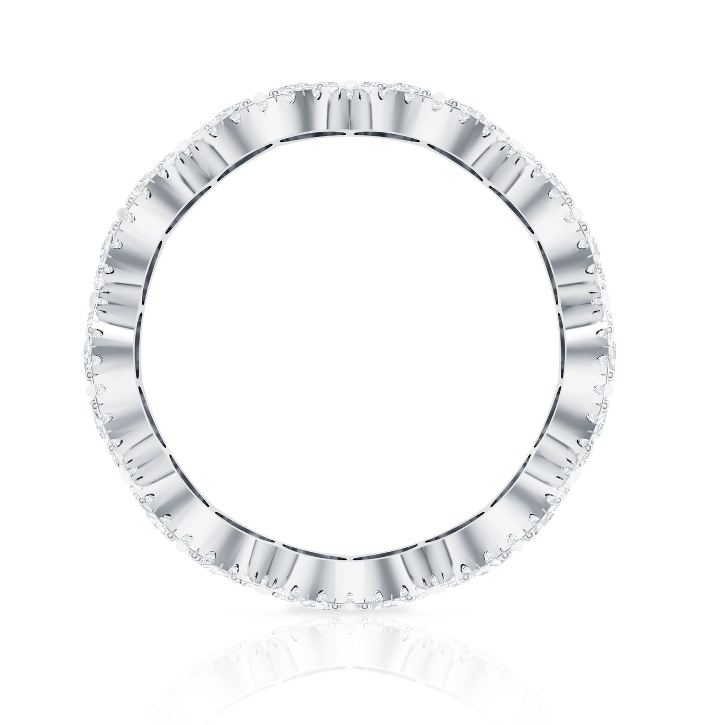 Certified Lab Diamond Vintage Inspired Wedding Ring
