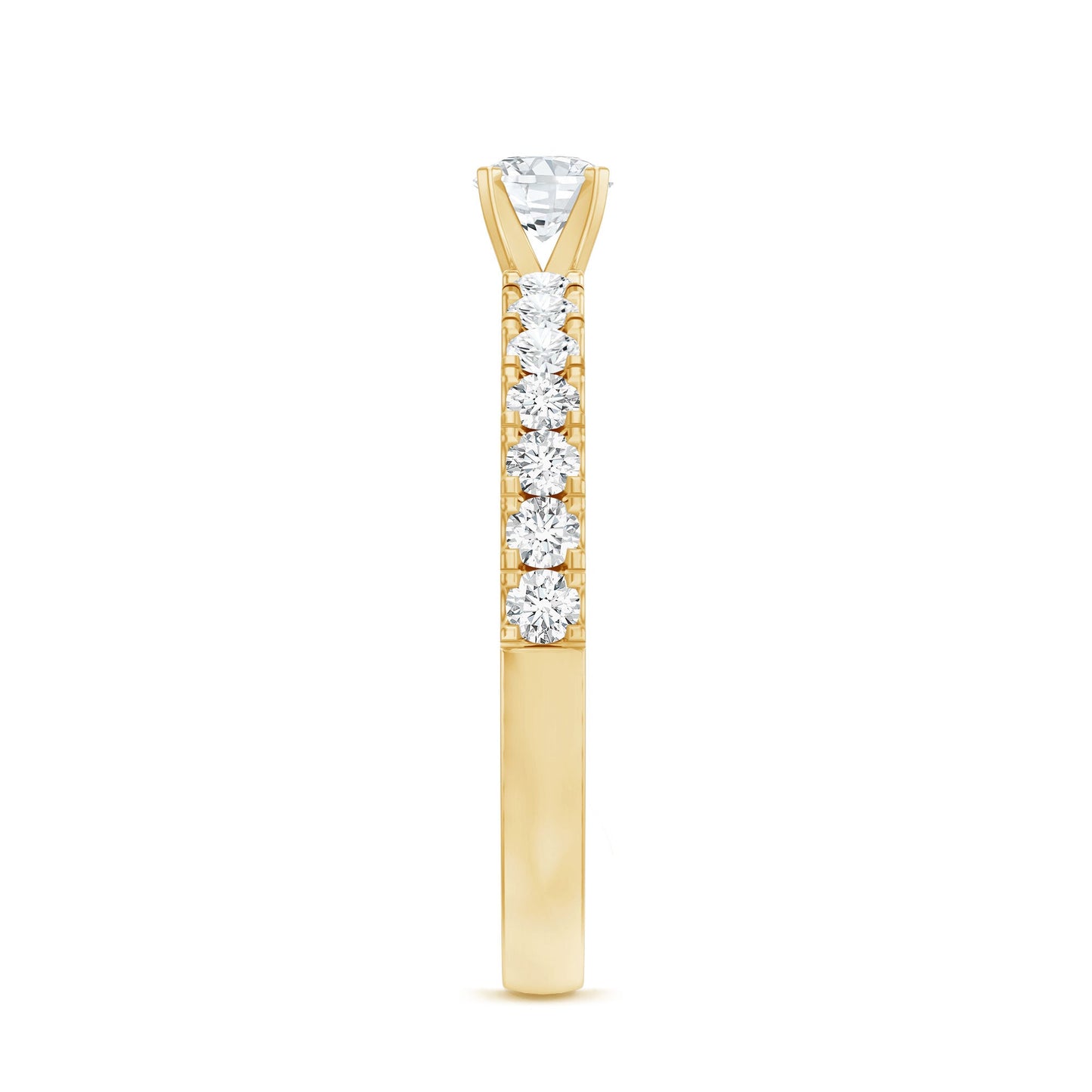 Natural Diamond Promise Ring for Engagement