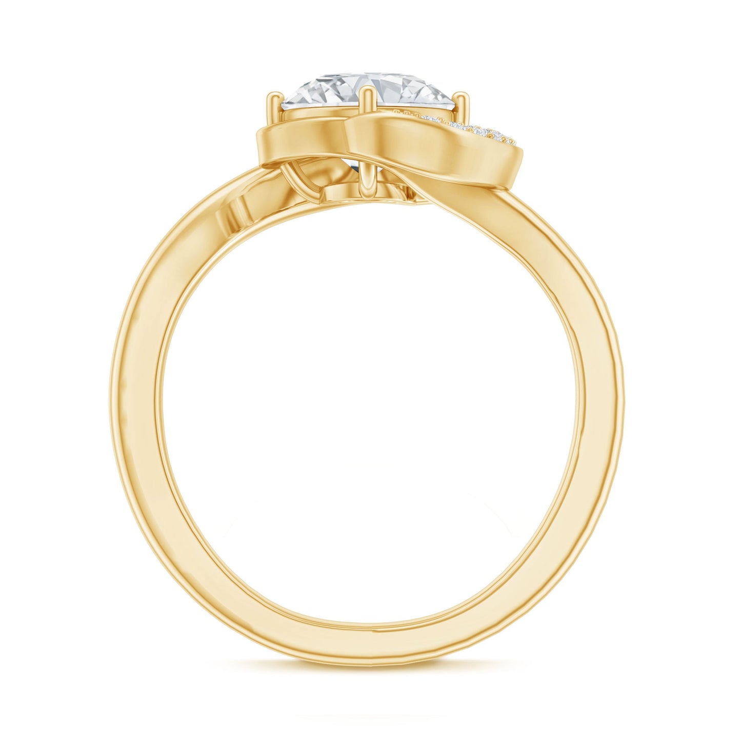 1.2 Carat Lab Grown Diamond Unique Engagement Ring For Her