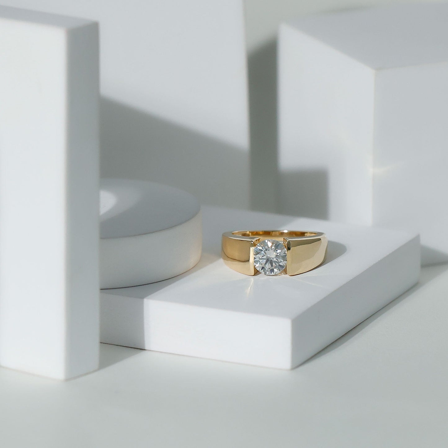 2 Carat Lab Grown Diamond Dua Lipa Inspired Engagement Ring