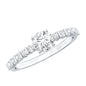 Certified Lab Grown Diamond Simple Solitaire Ring