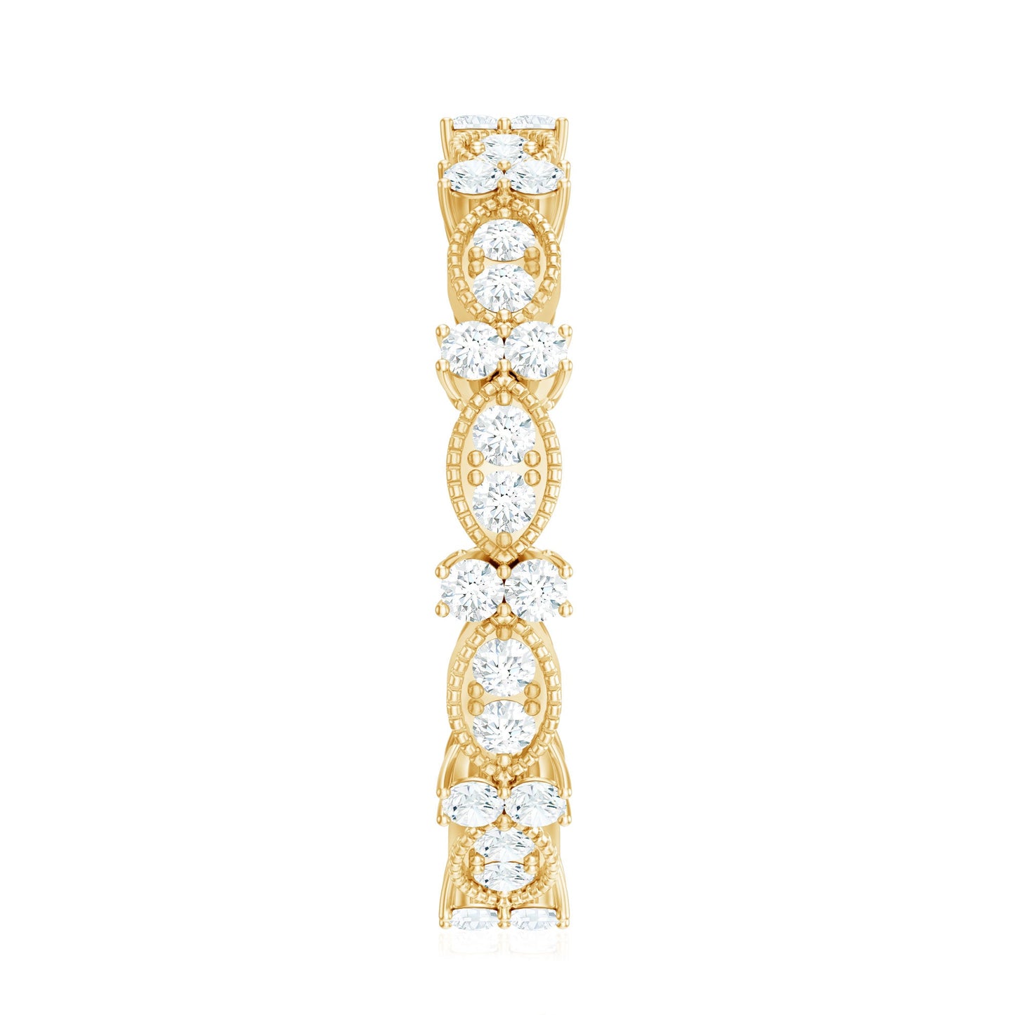 Designer Moissanite Eternity Ring for Women