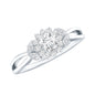 Halo Style Lab Grown Diamond Nature Engagement Ring