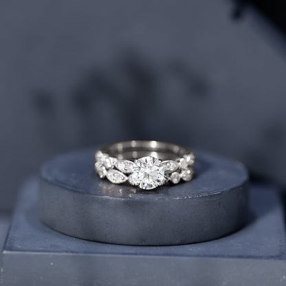 Diamond Designer Marriage Ring Set For Women