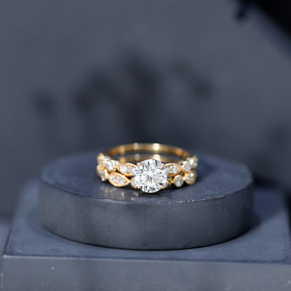 Diamond Designer Marriage Ring Set For Women