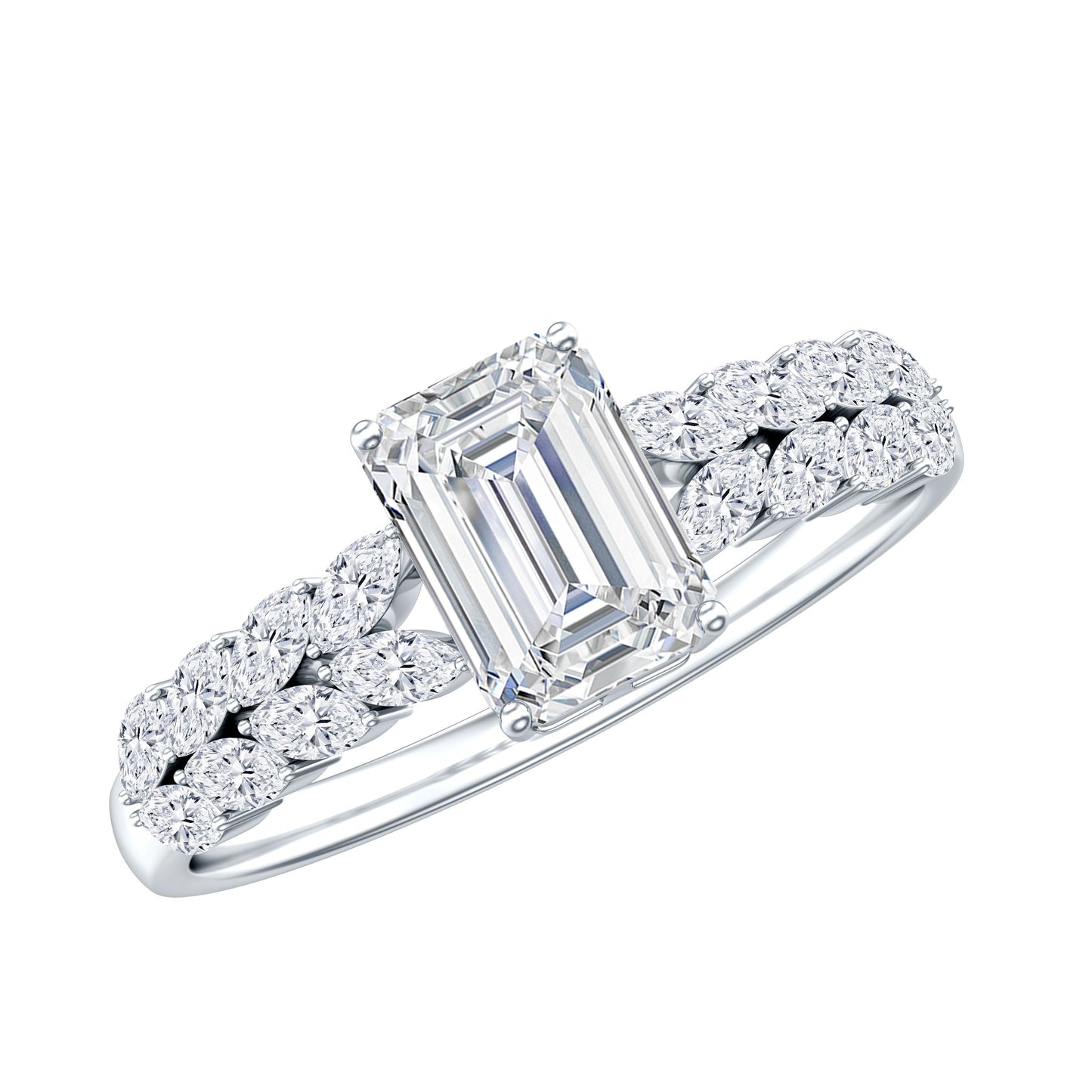 1.8 Carat Lab Grown Diamond Ring For Women With Certificate