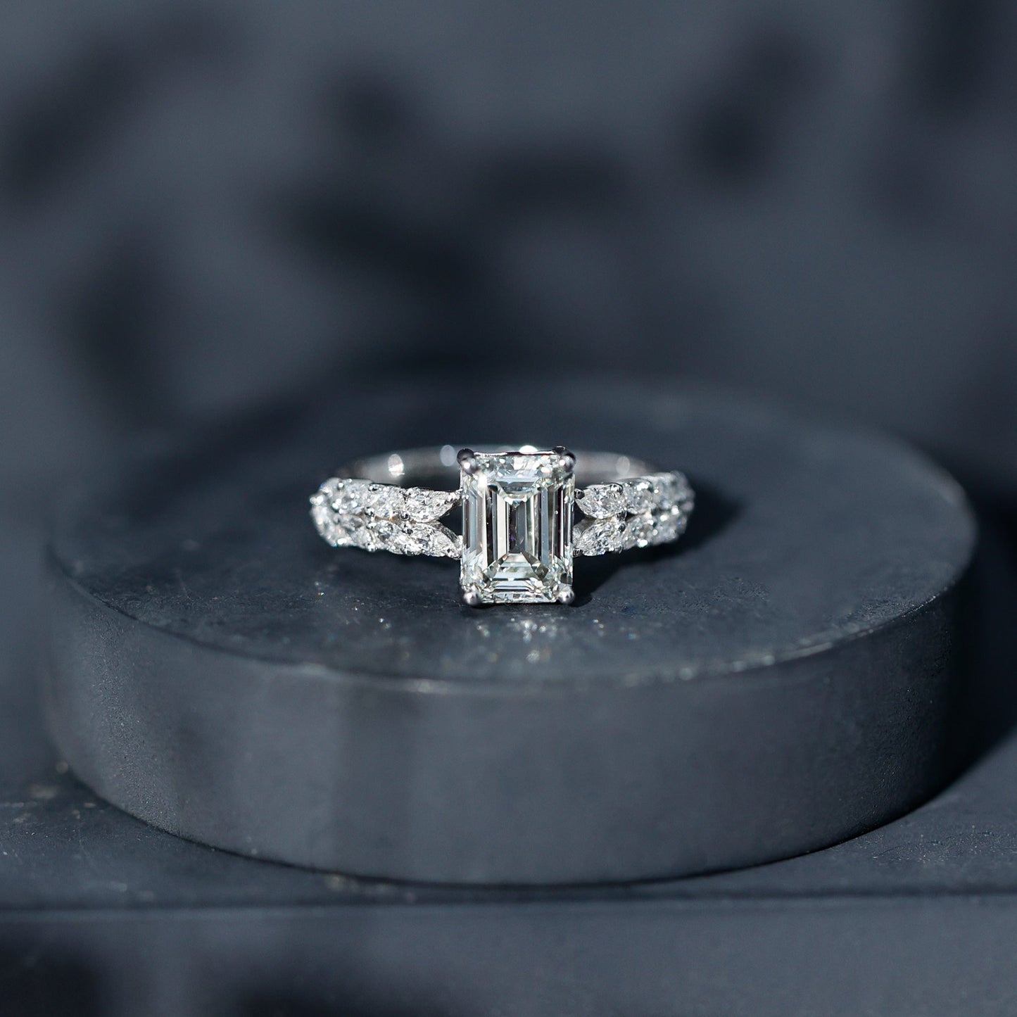1.8 Carat Lab Grown Diamond Ring For Women With Certificate