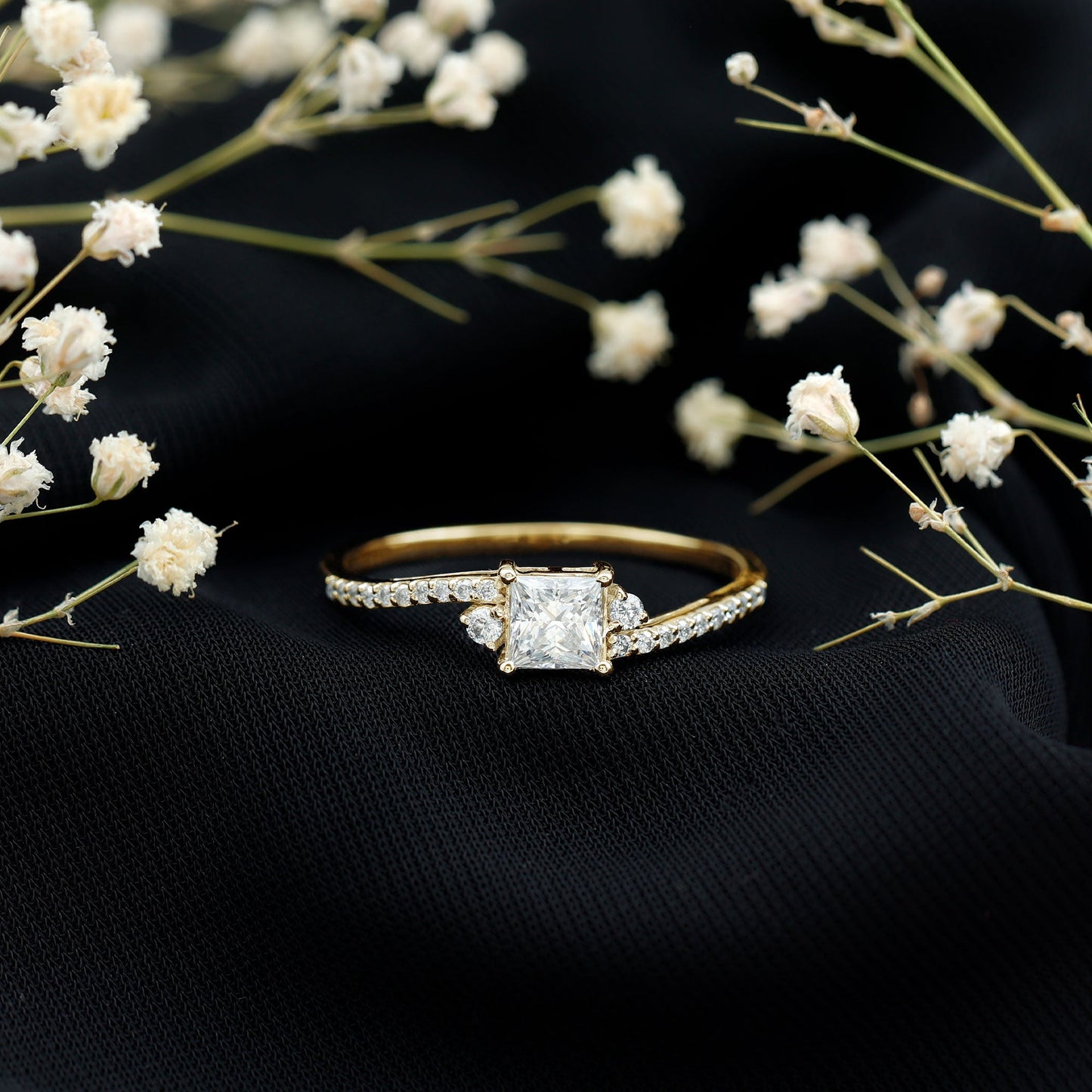 Certified Lab Grown Diamond Promise Engagement Ring