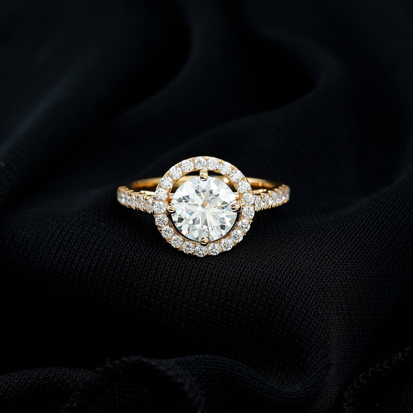 2 Carat Ethical Diamond Circle Engagement Ring