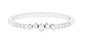 Certified Natural Diamond Half Eternity Stackable Ring
