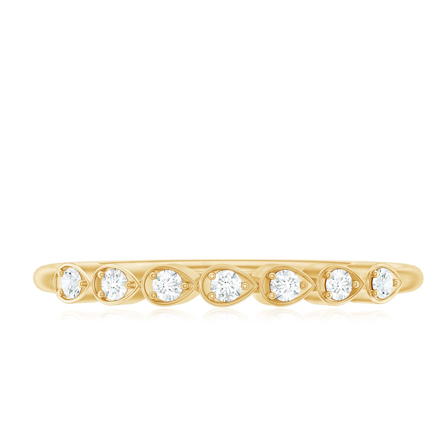 Certified Diamond Seven Stone Promise Ring