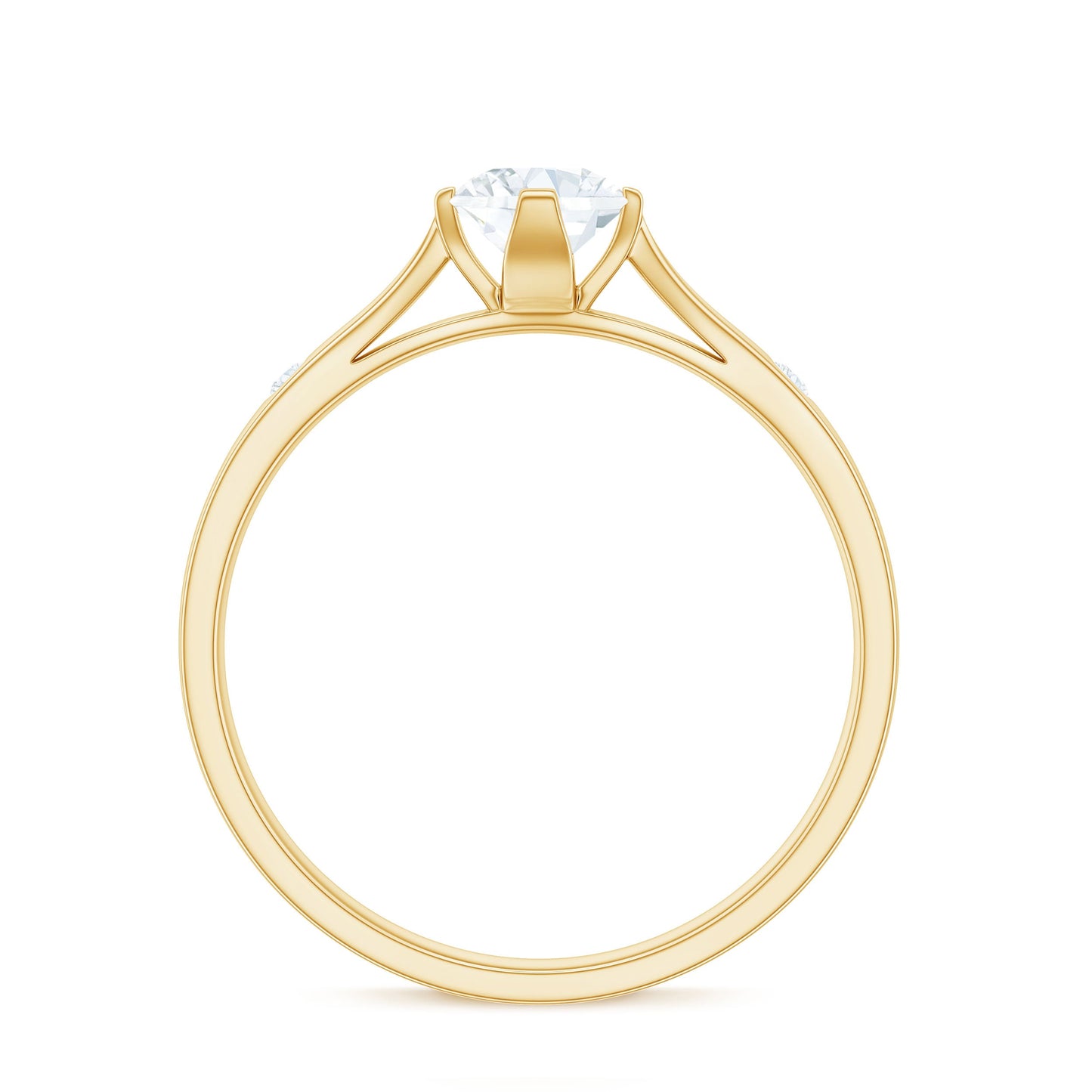 Lab Grown Diamond Solitaire Promise Ring