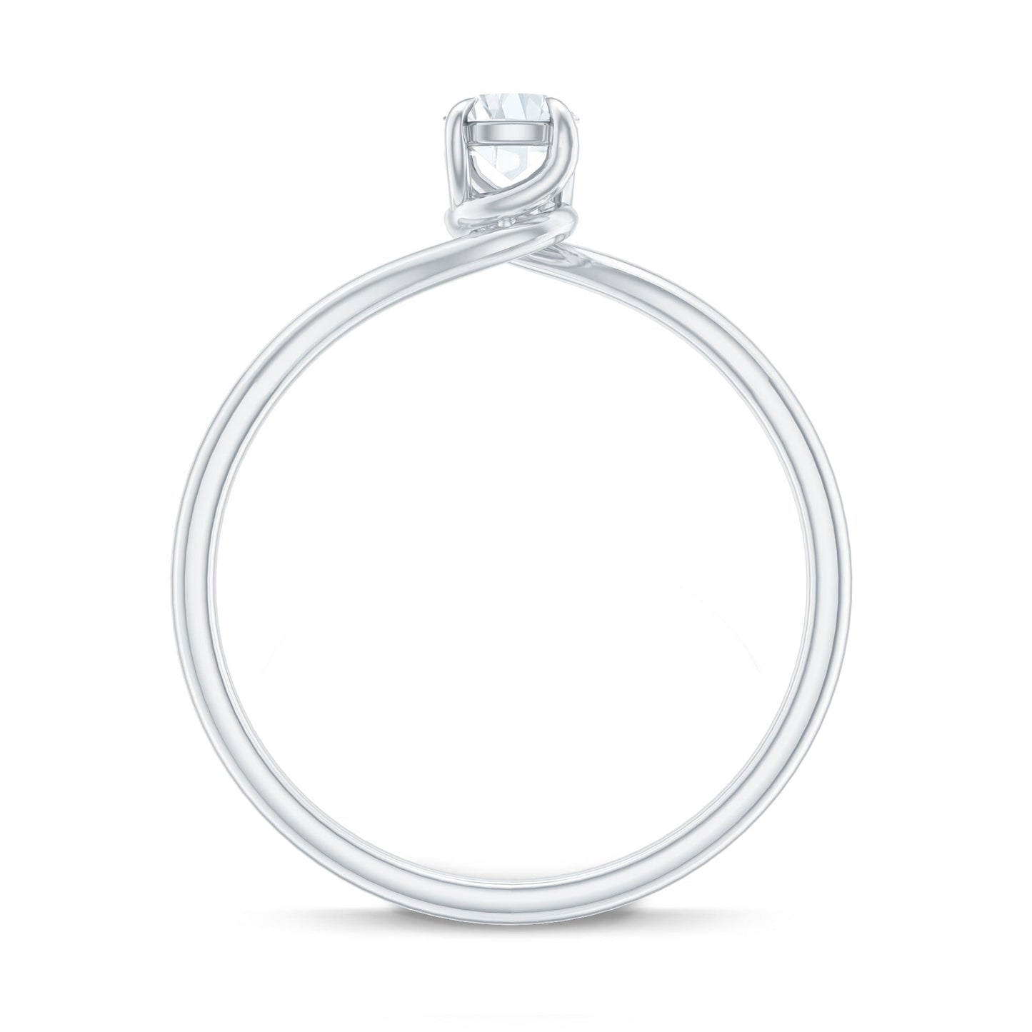 Solitaire Lab Grown Diamond Promise Ring