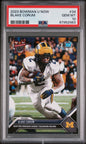 Graded 2023 Topps Bowman U Now Blake Corum #34 Rookie RC Football Card PSA 10 Gem Mint