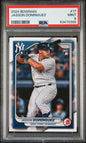 Graded 2024 Topps Bowman Jasson Dominguez #17 Rookie RC Baseball Card PSA 9 Mint
