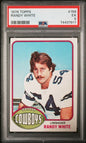 Graded 1976 Topps Randy White #158 Rookie RC Football Card PSA 5 Excellent