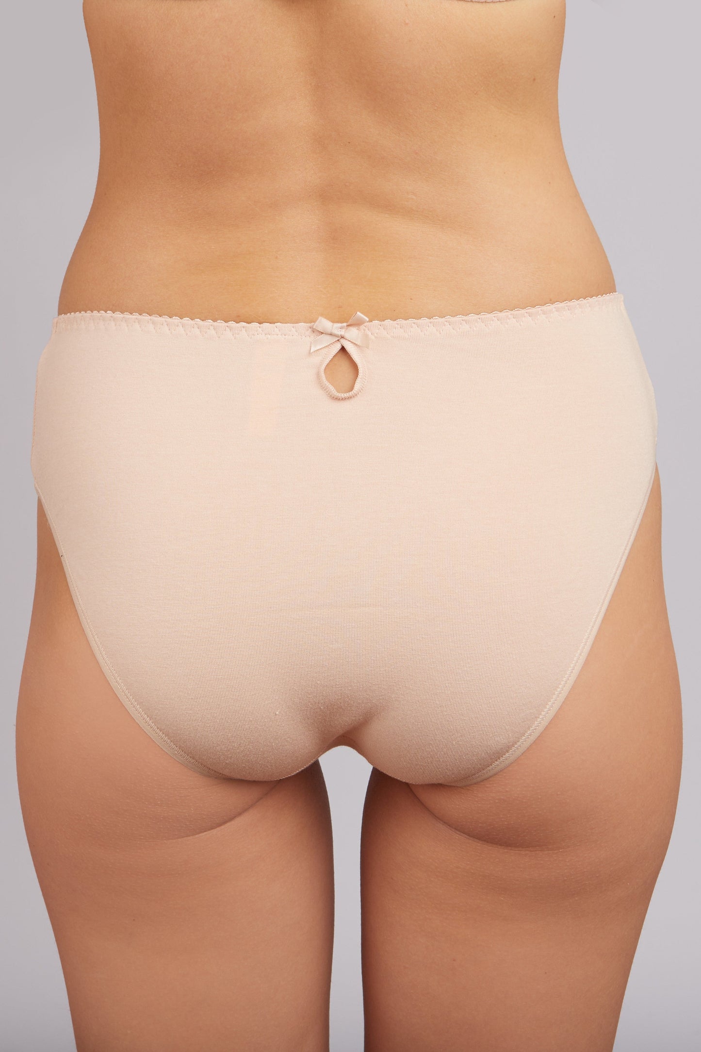 Cotton Panties Milavitsa 230360 - Medium-Waisted Slip