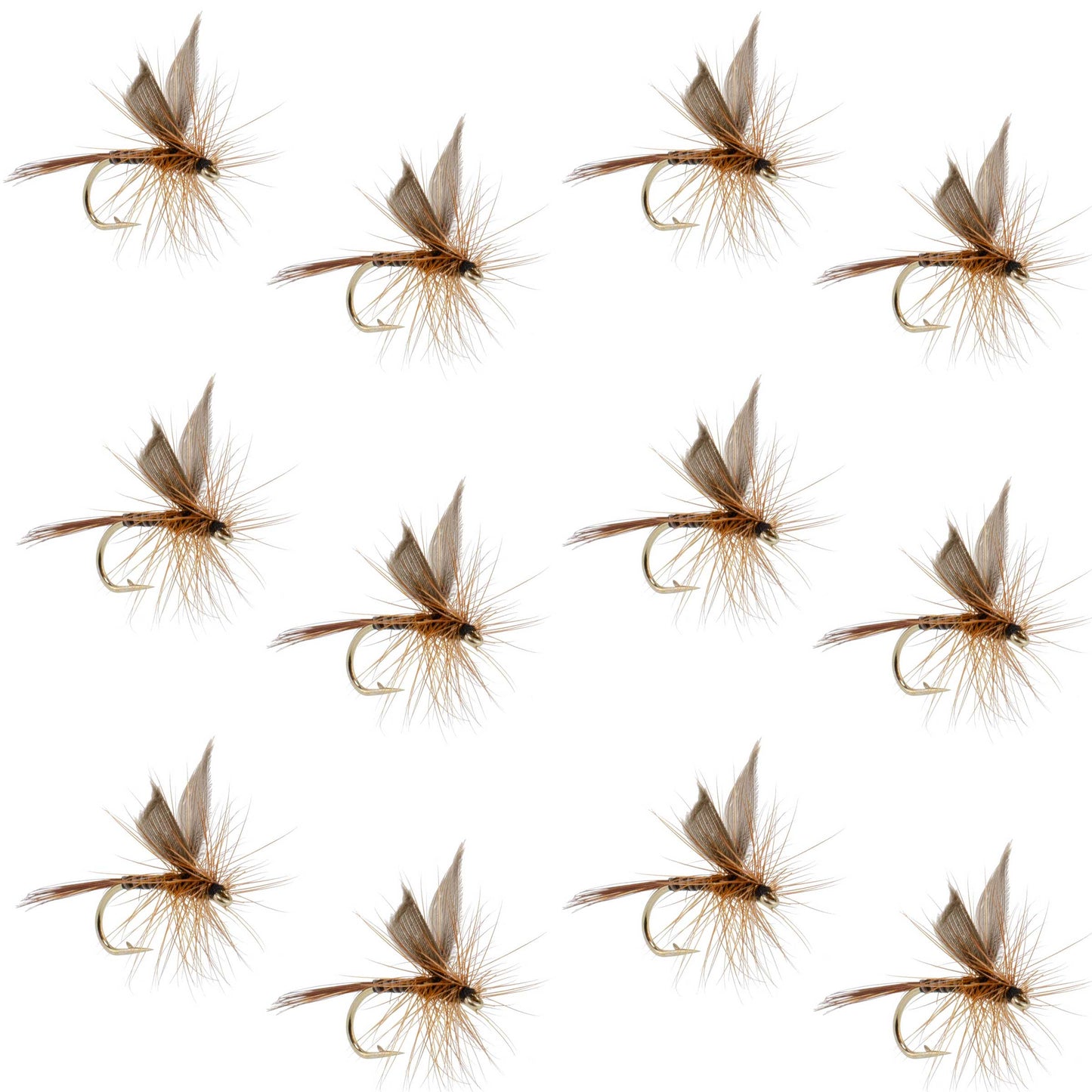 Red Quill Classic Dry Fly - 12 Flies Size 16