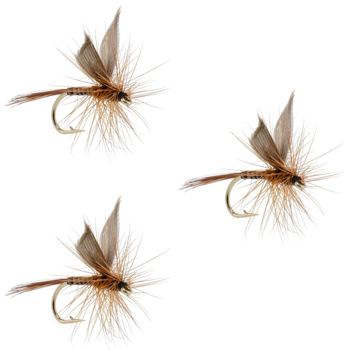 3 Pack Red Quill Classic Dry Fly - Size 14