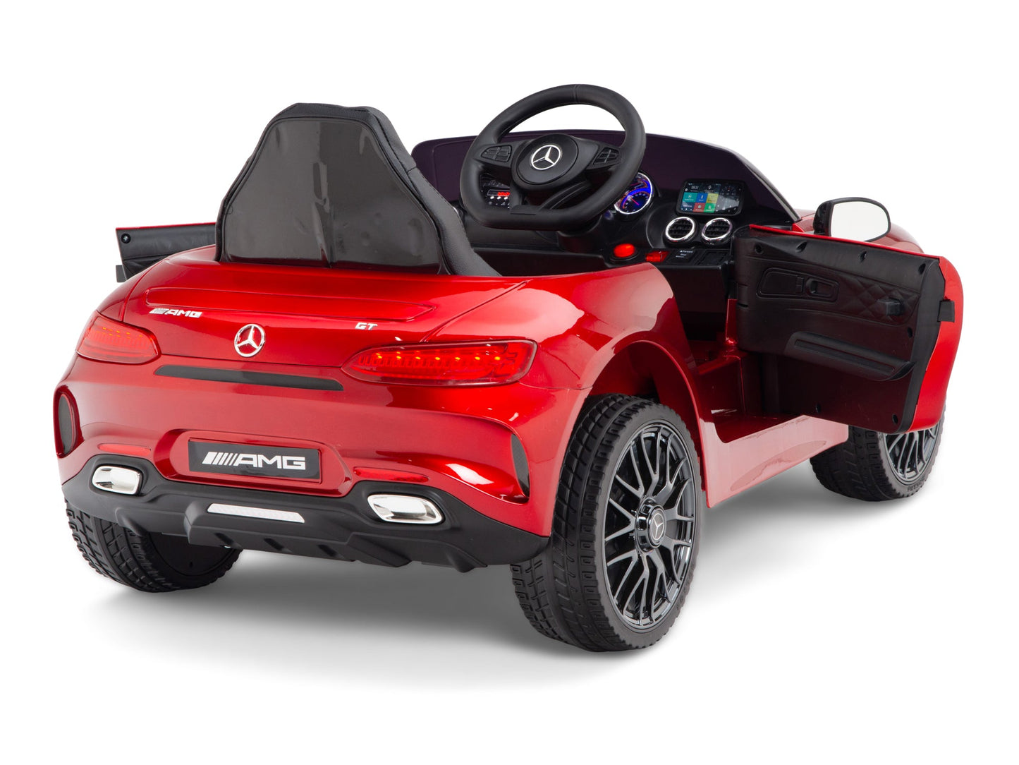 AMG Mercedes Ride On Electric Car For Children W/Magic Cars® Wireless Parental Control