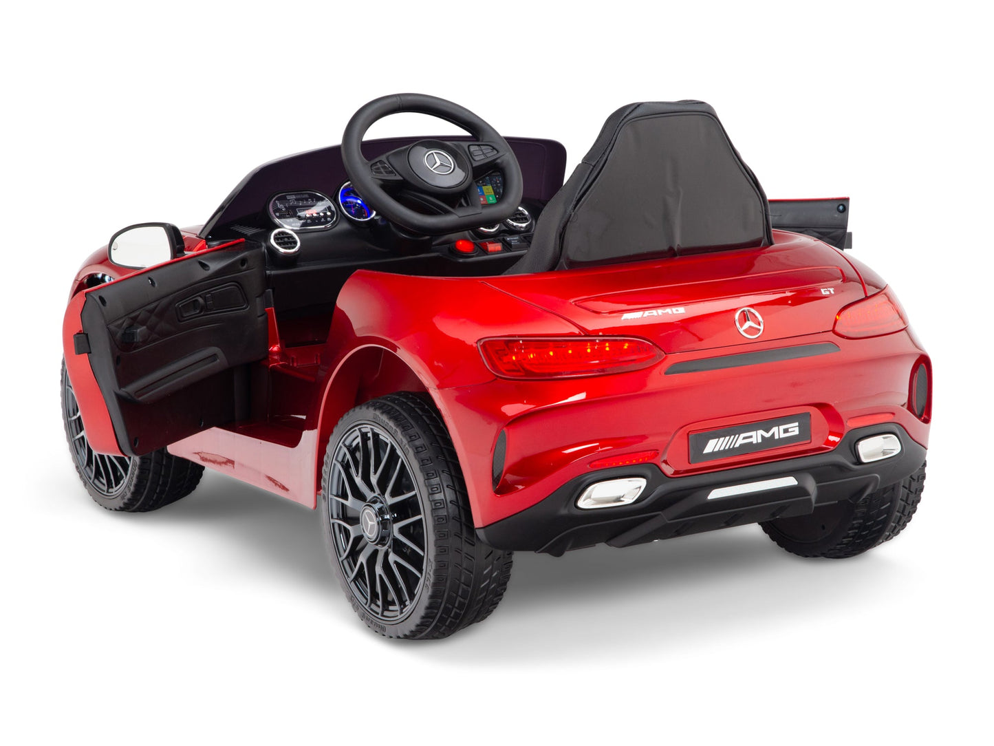 AMG Mercedes Ride On Electric Car For Children W/Magic Cars® Wireless Parental Control