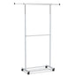 Rolling Clothes Rack Double