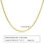Fashion Jewelry New In Melon Seed Chain Necklace,Gold Color Stainless Steel Full Gloss S Shape Chain Pendant Necklaces