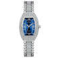 Women's Crystal Tonneau Quartz Bracelet Watch