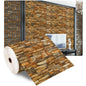 70cmx1/5/10m 3D Wallpaper Decoration Self-Adhesive Antique Foam Brick