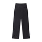 Fashion Women Pant Set Fashion Stand Collar Single Breasted Short Sleeve Cropped Coat And Lace Up Wide Leg Pant Casual Outwear