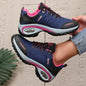 Fashionable Women's Black Genuine Leather Sports Shoes  Breathable and Comfortable Sports Shoes Suitable for Daily Use Exercise
