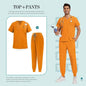 Unisex Nurse Scrubs Suit - Top & Pants