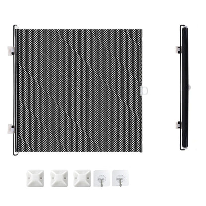 Pet Accessories Guard Retractable Fence Gate Folding Universal Pet Network Fence Barrier with Hook Pet Safety Enclosure Balcony