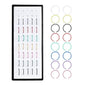 Fashion Crystal Stainless Steel Nose Stud Piercing for Women Hypoallergenic 1.8mm Nose Ring Straight/L/Screw Shaped Body Jewerly