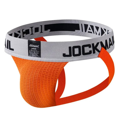 Men Briefs Sexy Jockstrap Thong Soft Athletic Supporters Men Sport Gay Underwear Jockstrap Athletic Jocks Pouch Cuecas Man
