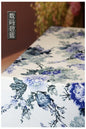 Digital Printed Rayon Fabric Summer By Meters for Women Dress Pajamas Cool Blankets Diy Sewing Soft Smooth Floral Textile Cloth