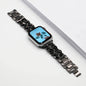 Apple Watch Woven-Accent Chain Bracelet Band