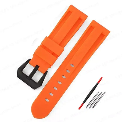 TicWatch Pro 5, Pro 3 & E3 Recessed-Panel Silicone Band